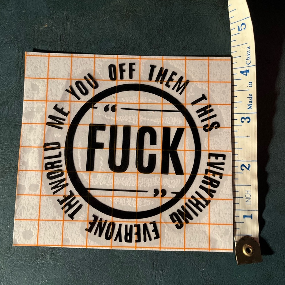 Vinyl sticker bundle two and get a third free